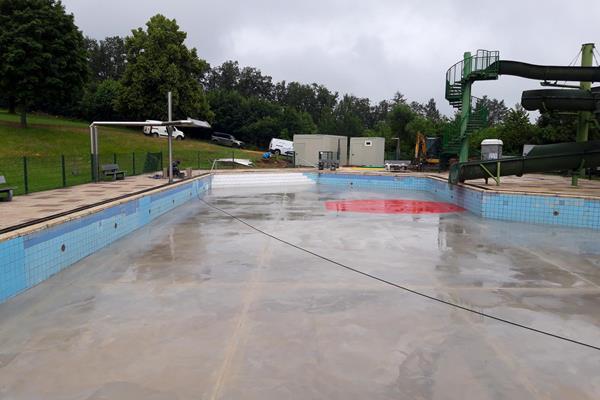 Wiederinbetriebnahme des Schwimmbads in Vianden