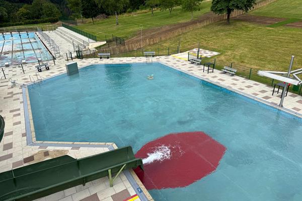 Remise en service piscine à Vianden